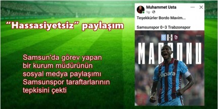 Müdürden Tepki Çeken Trabzonspor Paylaşımı